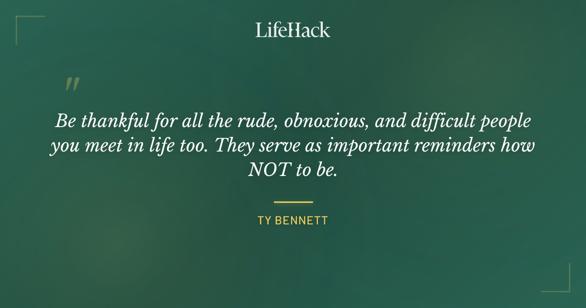 Quote by Ty Bennett