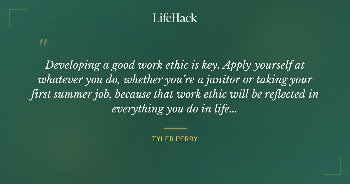 Quote by Tyler Perry