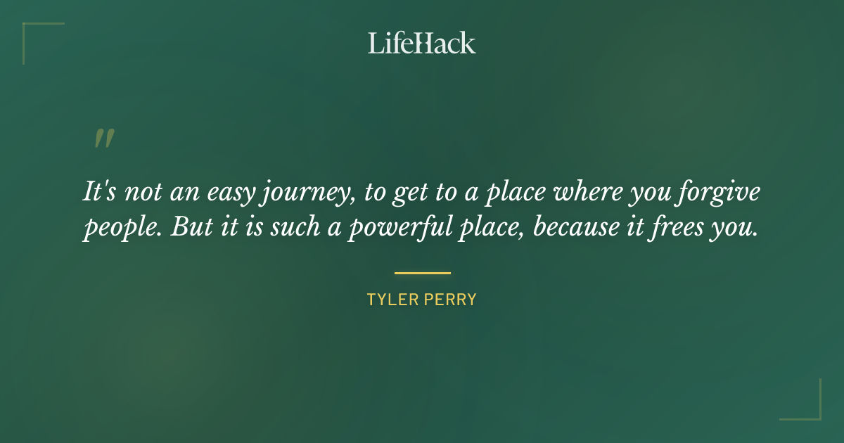 Quote by Tyler Perry