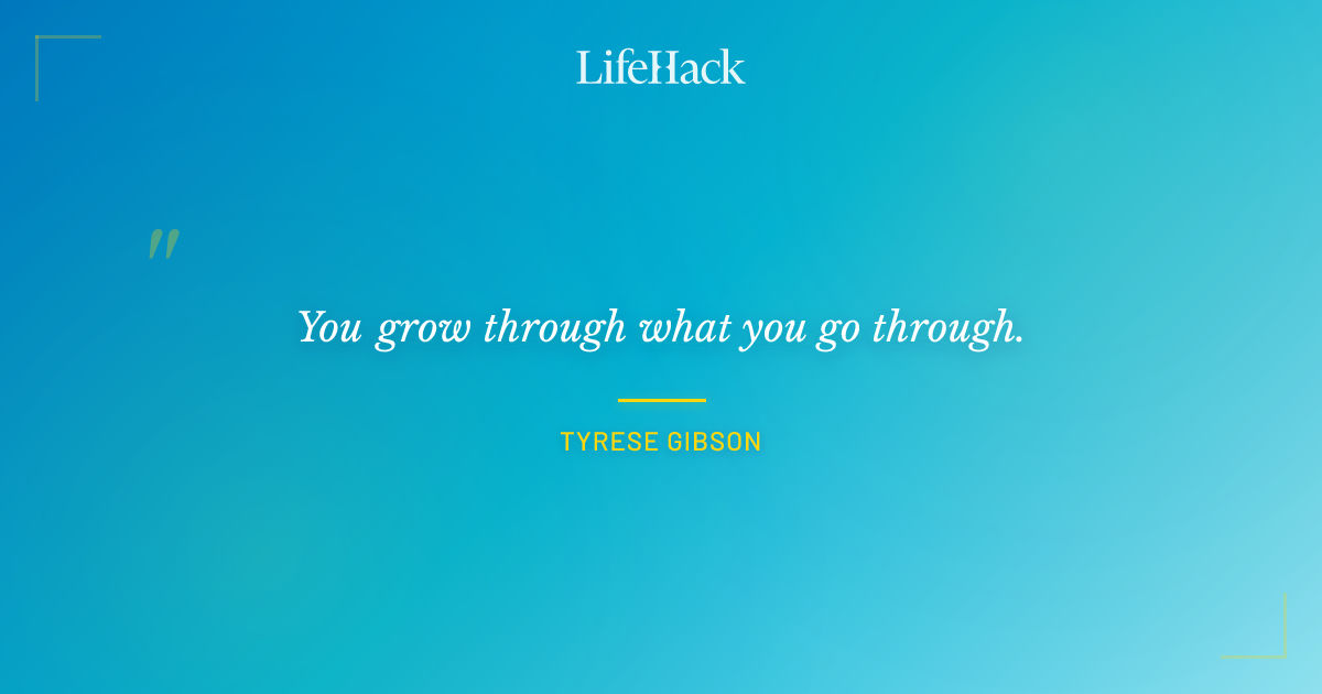 Quote by Tyrese Gibson