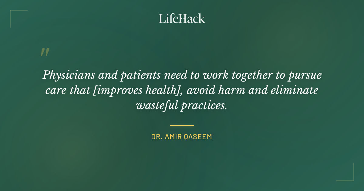 Quote by Dr. Amir Qaseem