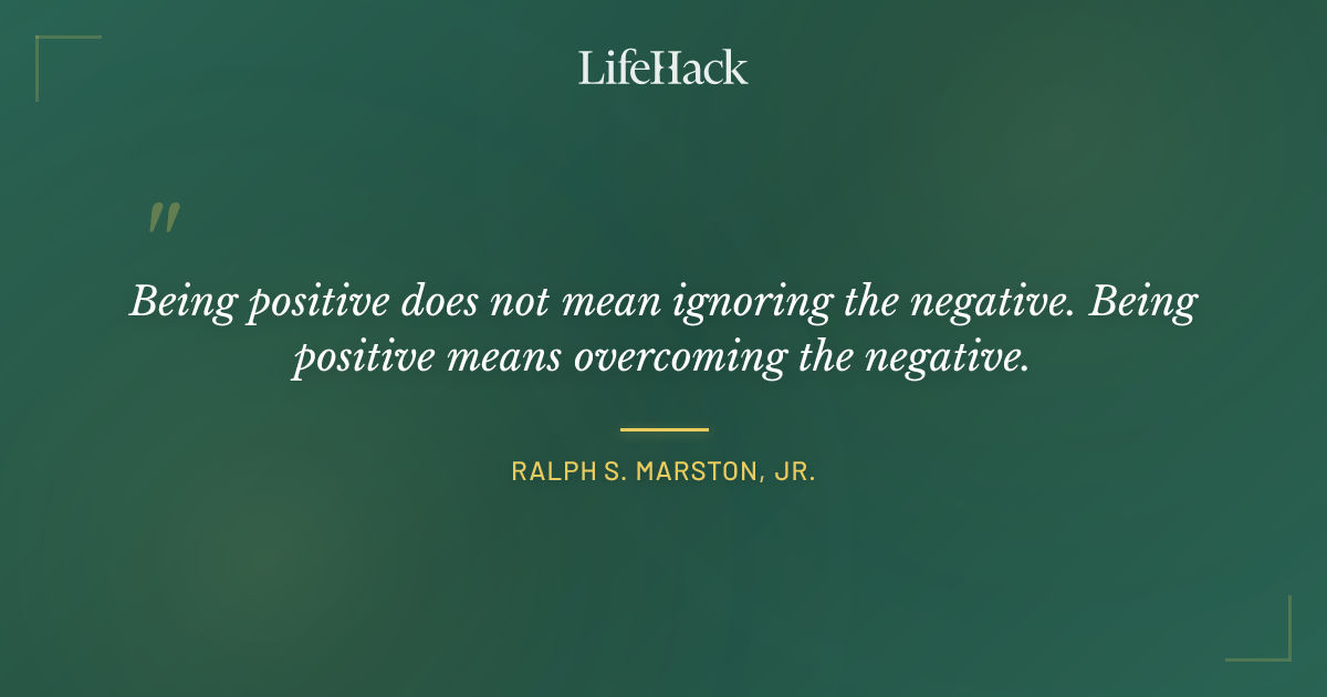 Quote by Ralph S. Marston, Jr.