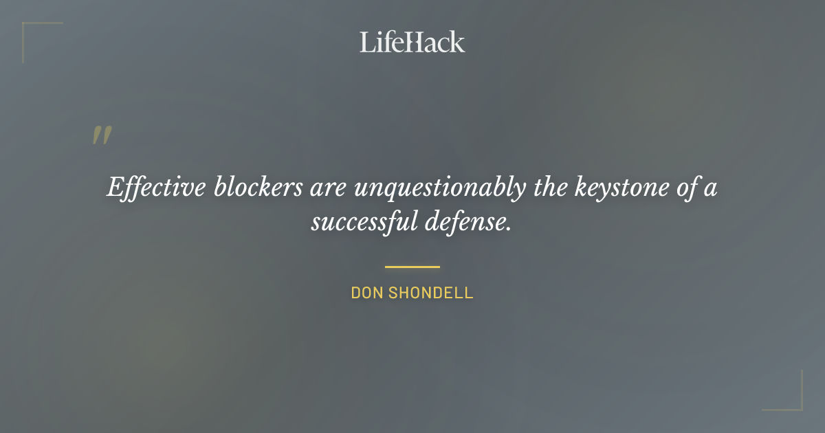 Quote by Don Shondell