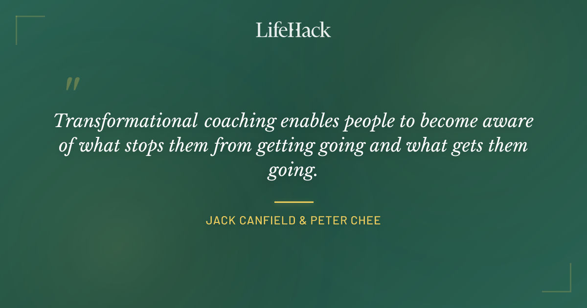 Quote by Jack Canfield & Peter Chee