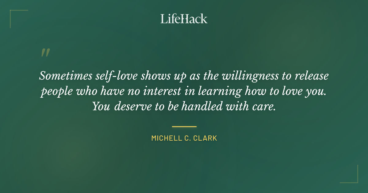 Quote by Michell C. Clark