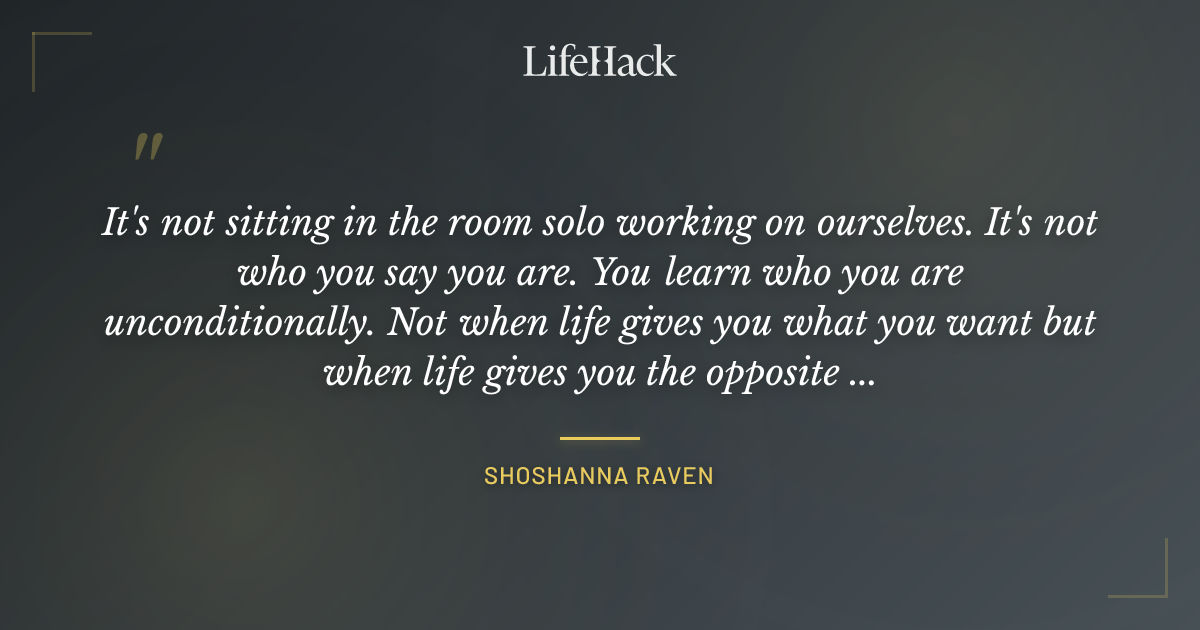 Quote by Shoshanna Raven