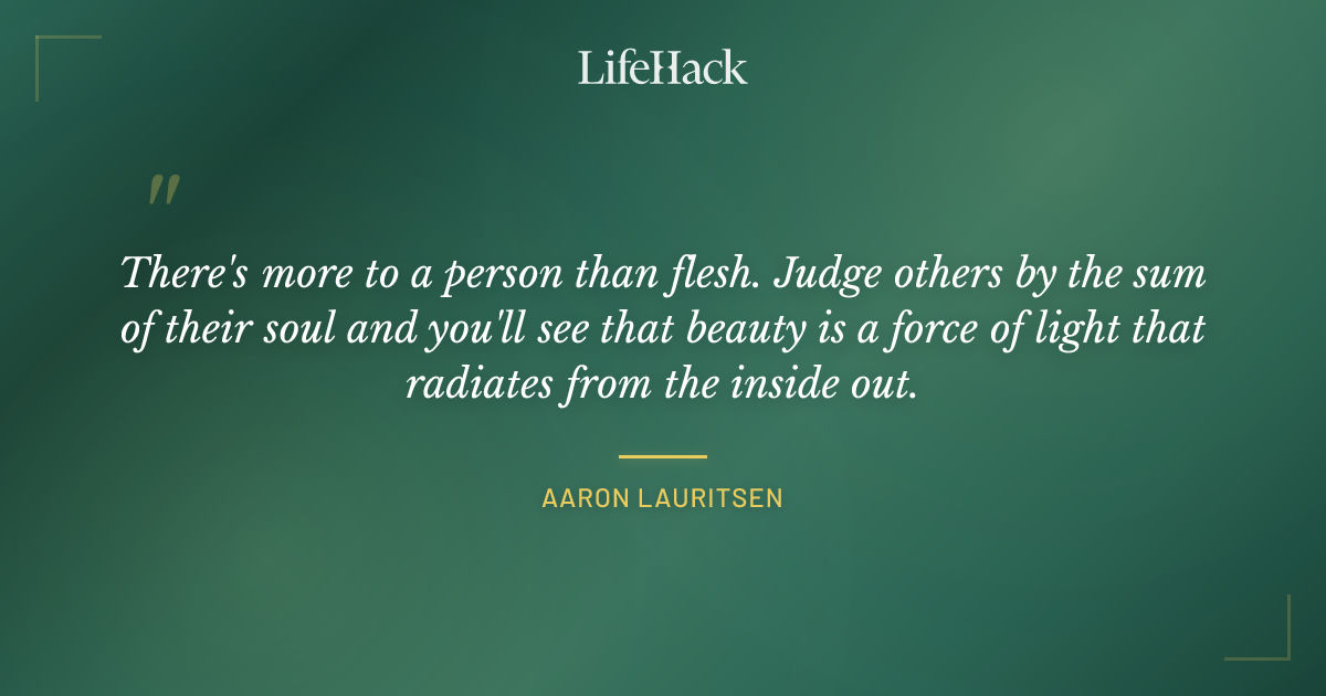 Quote by Aaron Lauritsen
