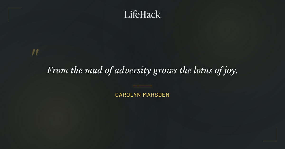 Quote by Carolyn Marsden