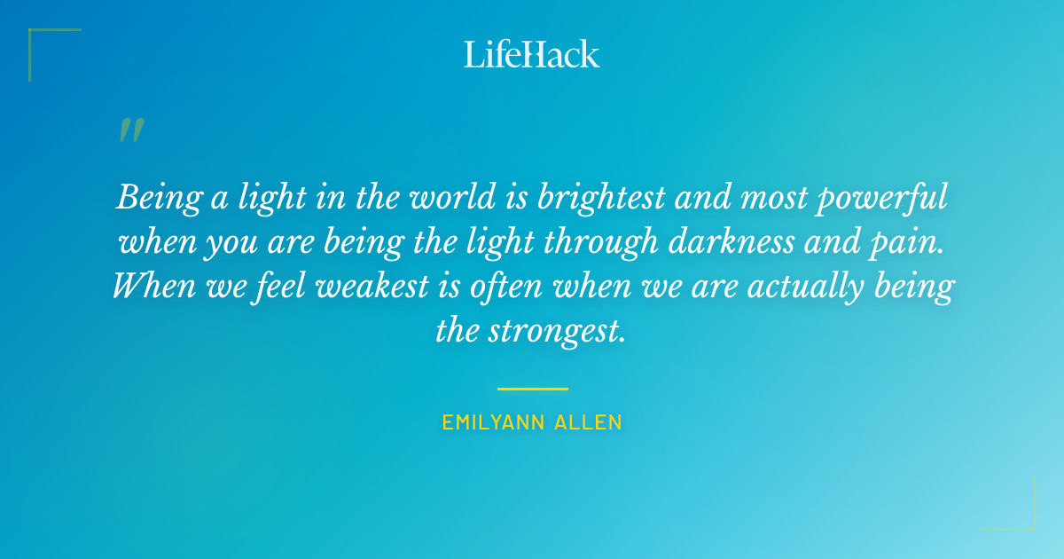 Quote by Emilyann Allen