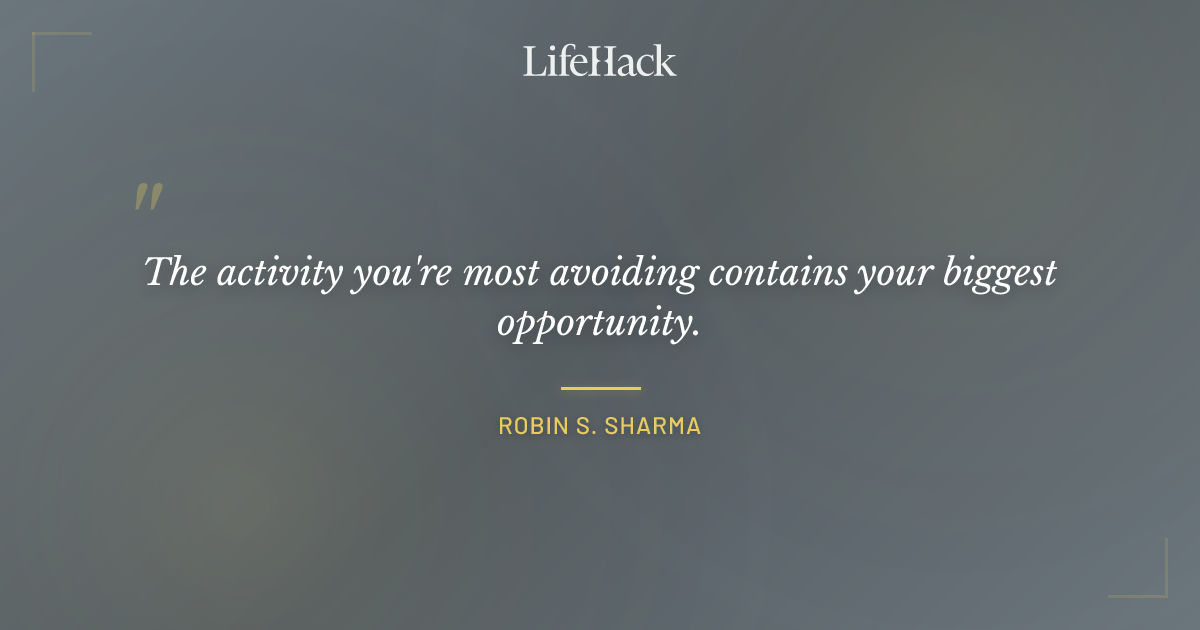 Quote by Robin S. Sharma