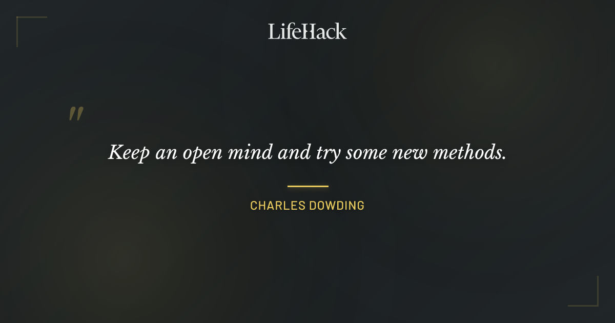 Quote by Charles Dowding