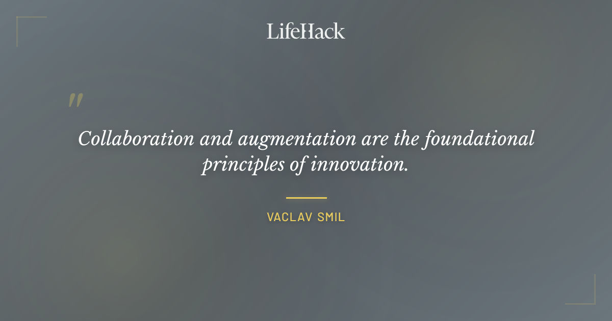 Quote by Vaclav Smil