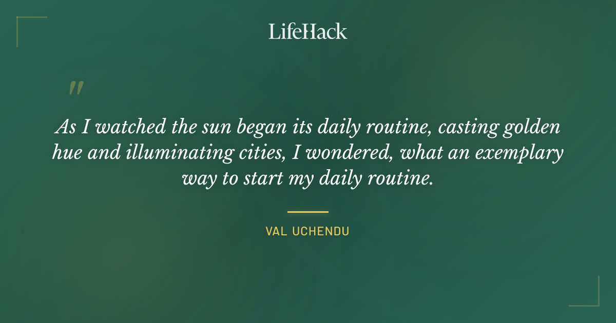 Quote by Val Uchendu