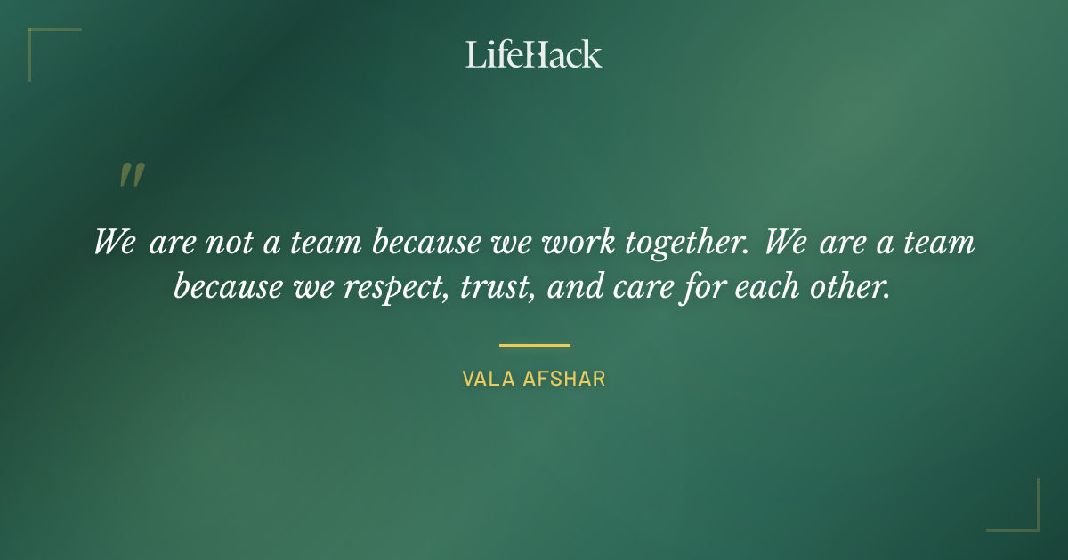 Quote by Vala Afshar