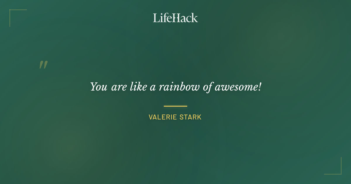 Quote by Valerie Stark