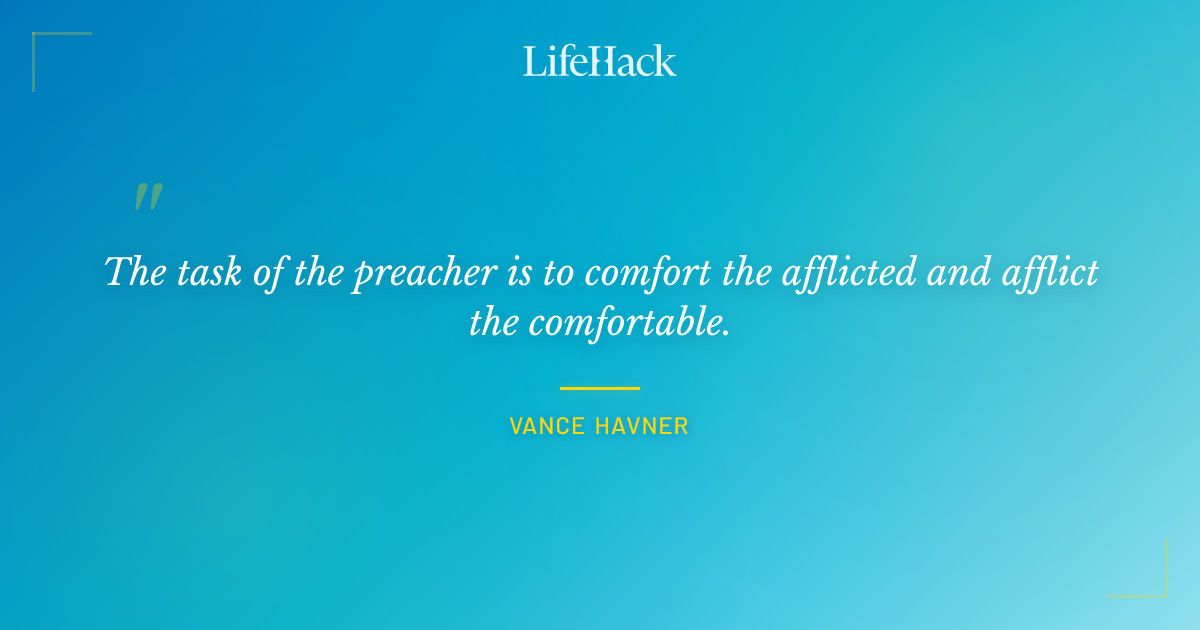 Quote by Vance Havner