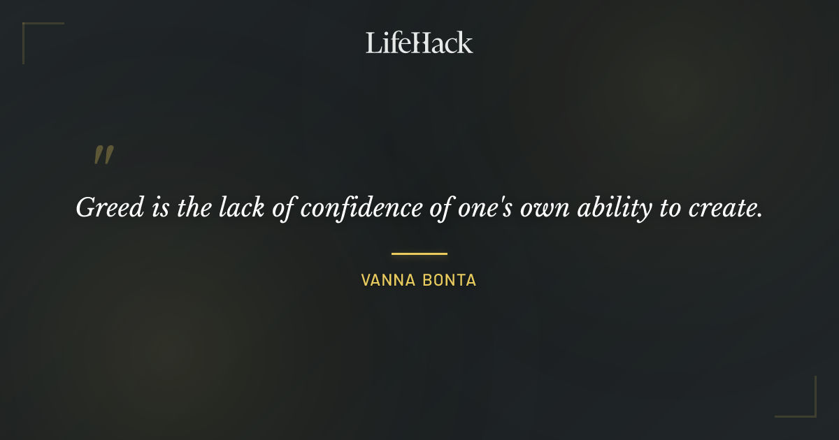 Quote by Vanna Bonta