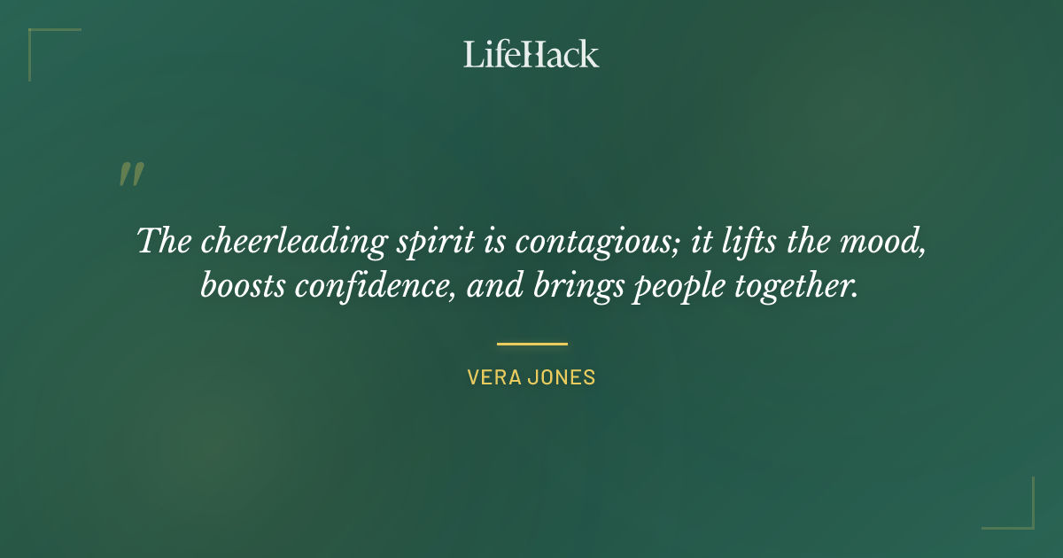 Quote by Vera Jones