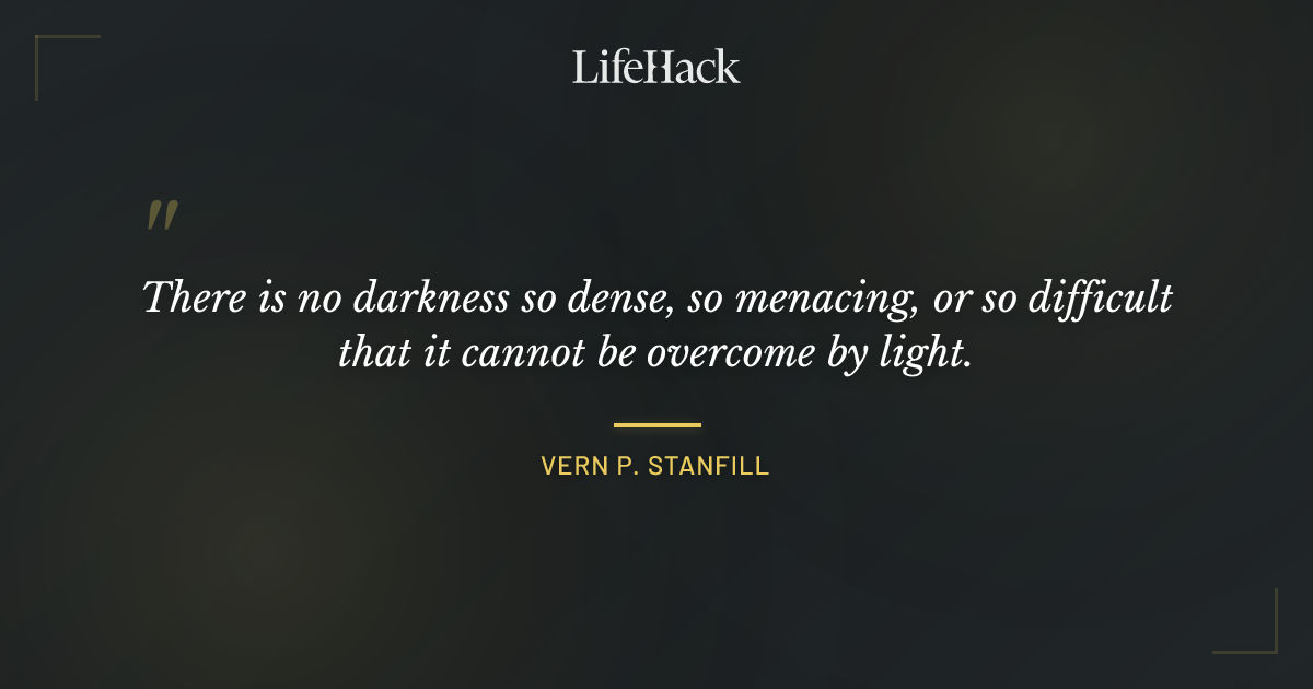 Quote by Vern P. Stanfill