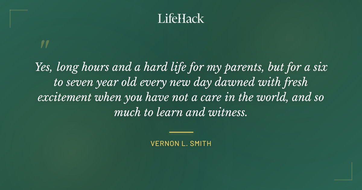 Quote by Vernon L. Smith