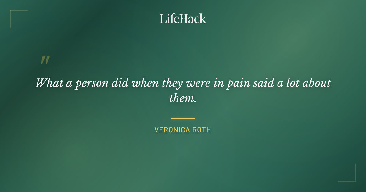 Quote by Veronica Roth