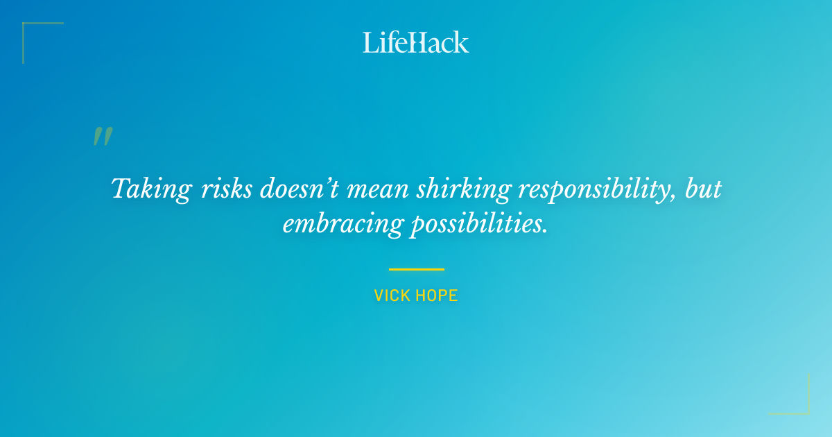 Quote by Vick Hope