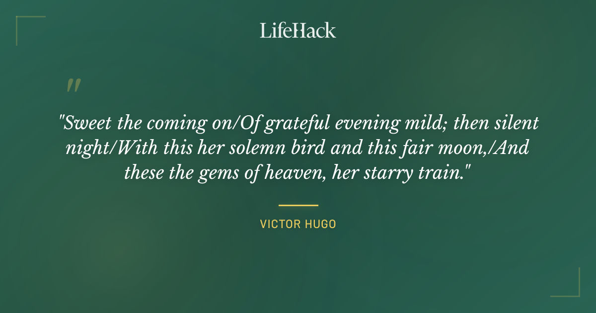 Quote by Victor Hugo