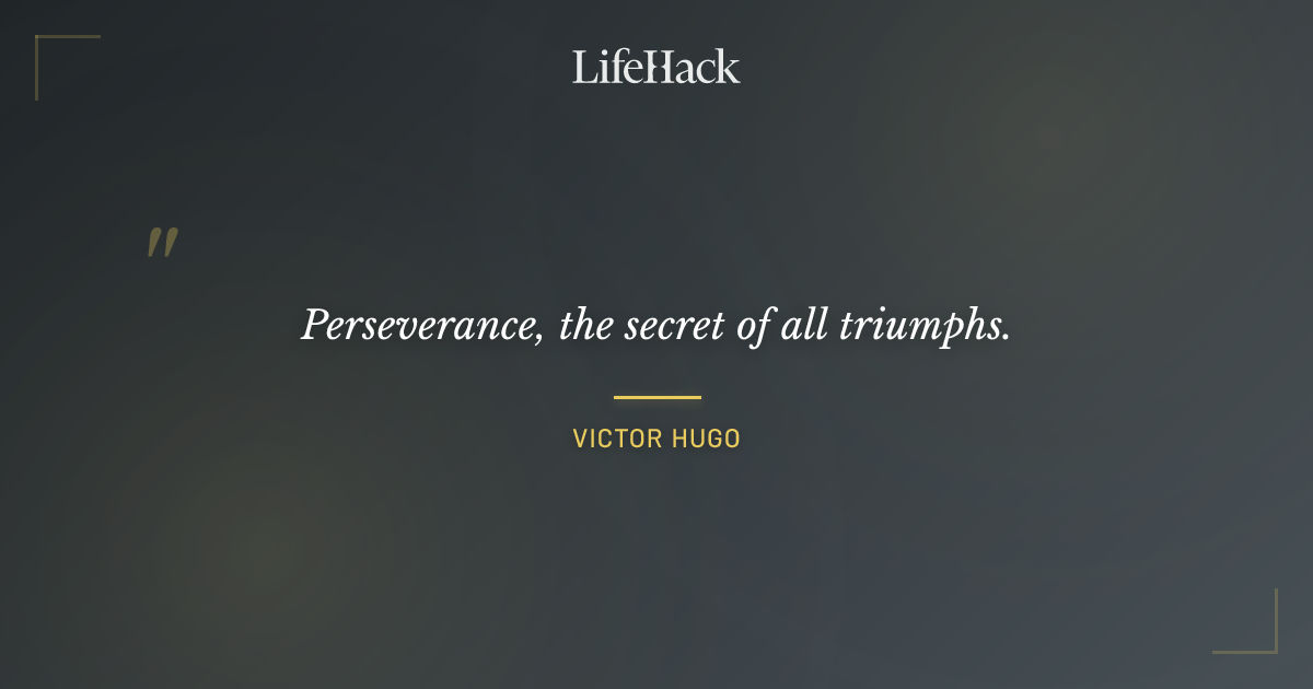 Quote by Victor Hugo