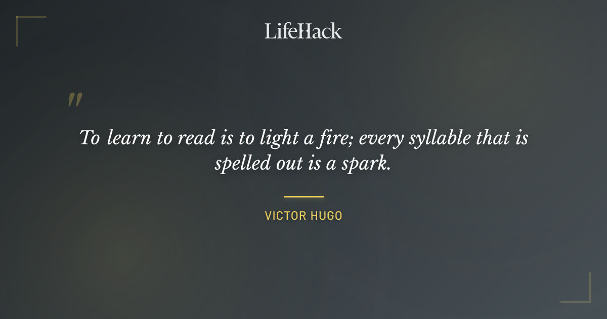 Quote by Victor Hugo