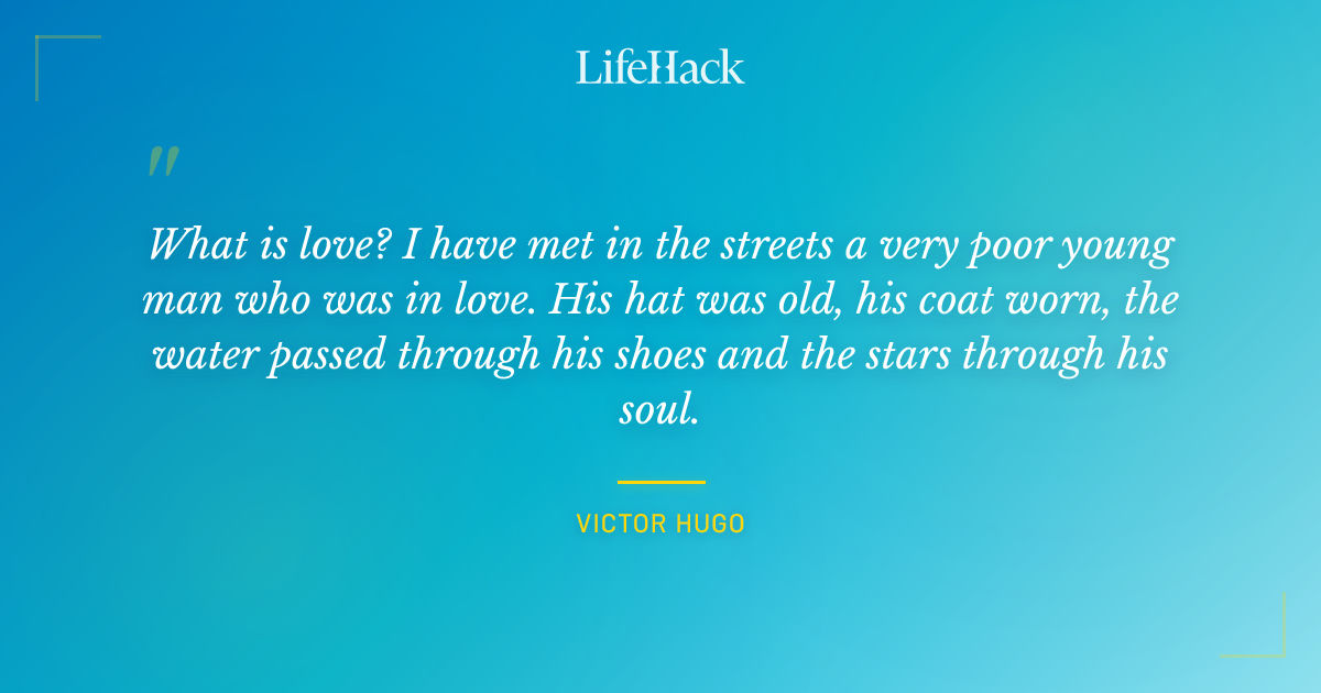 Quote by Victor Hugo