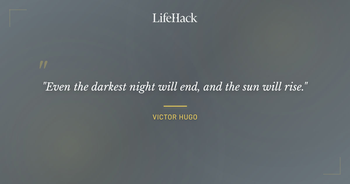 Quote by Victor Hugo