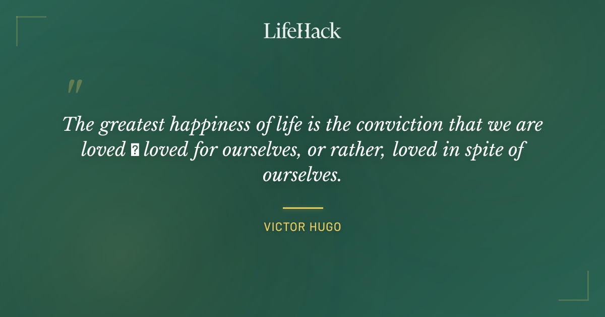 Quote by Victor Hugo