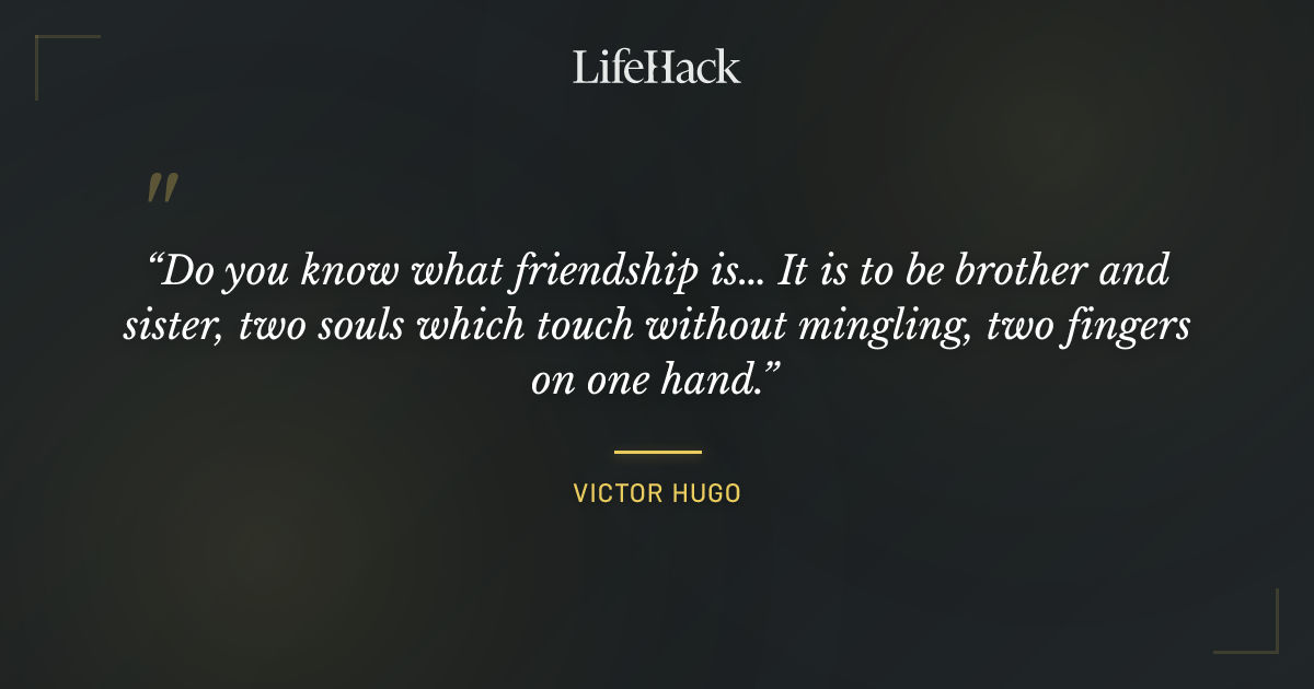Quote by Victor Hugo