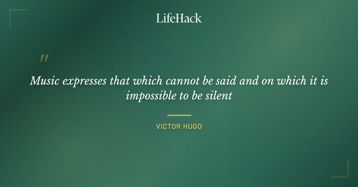 Quote by Victor Hugo