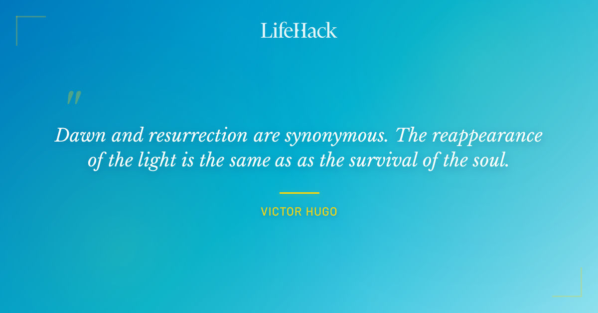 Quote by Victor Hugo