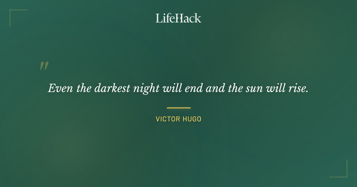 Quote by Victor Hugo