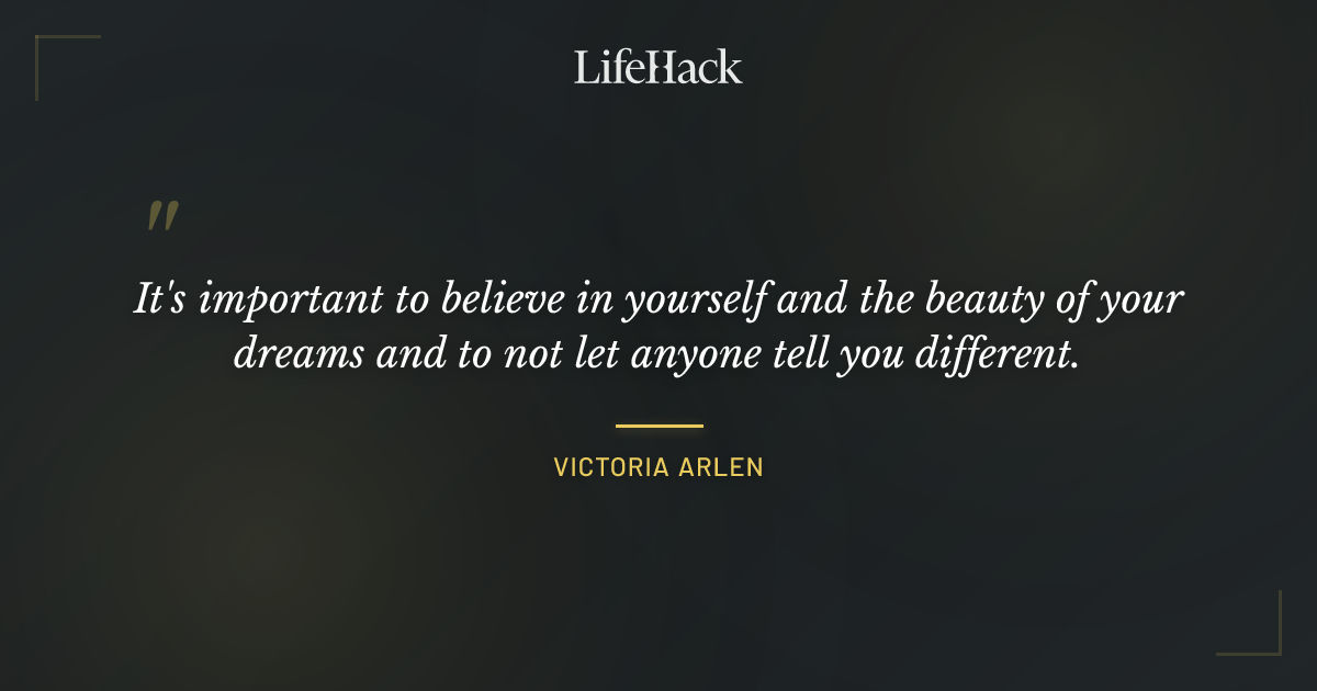 Quote by Victoria Arlen