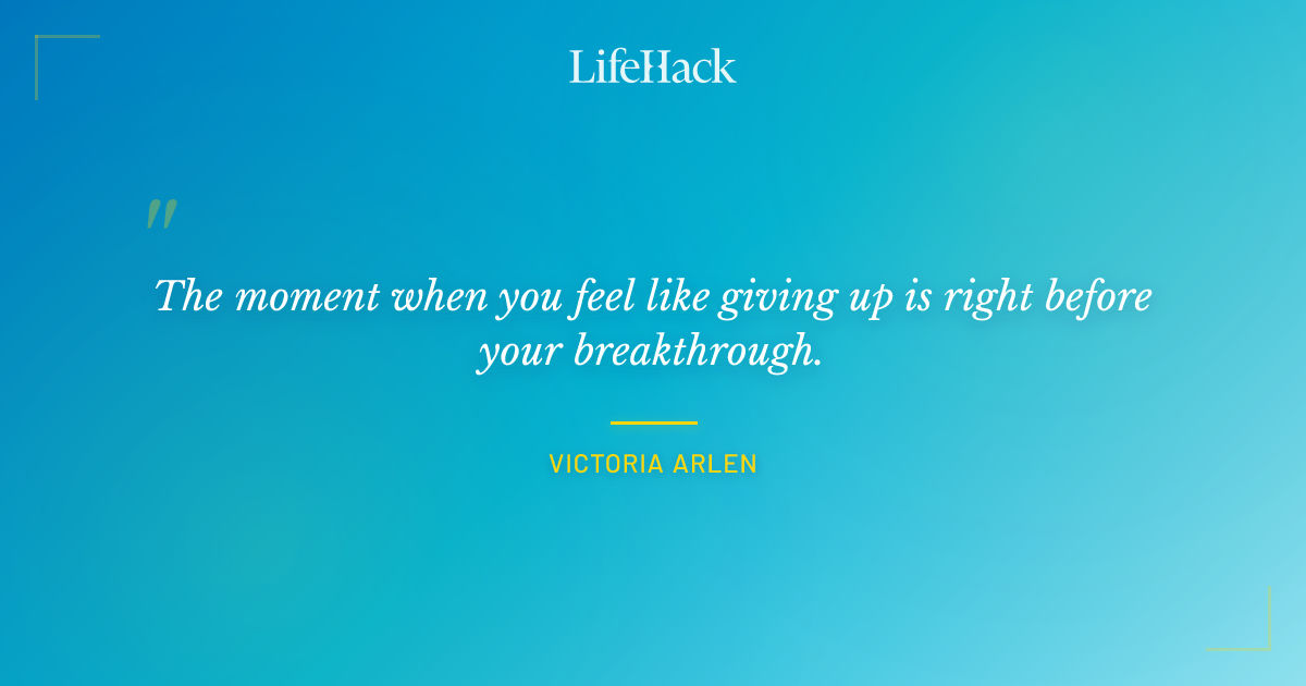 Quote by Victoria Arlen