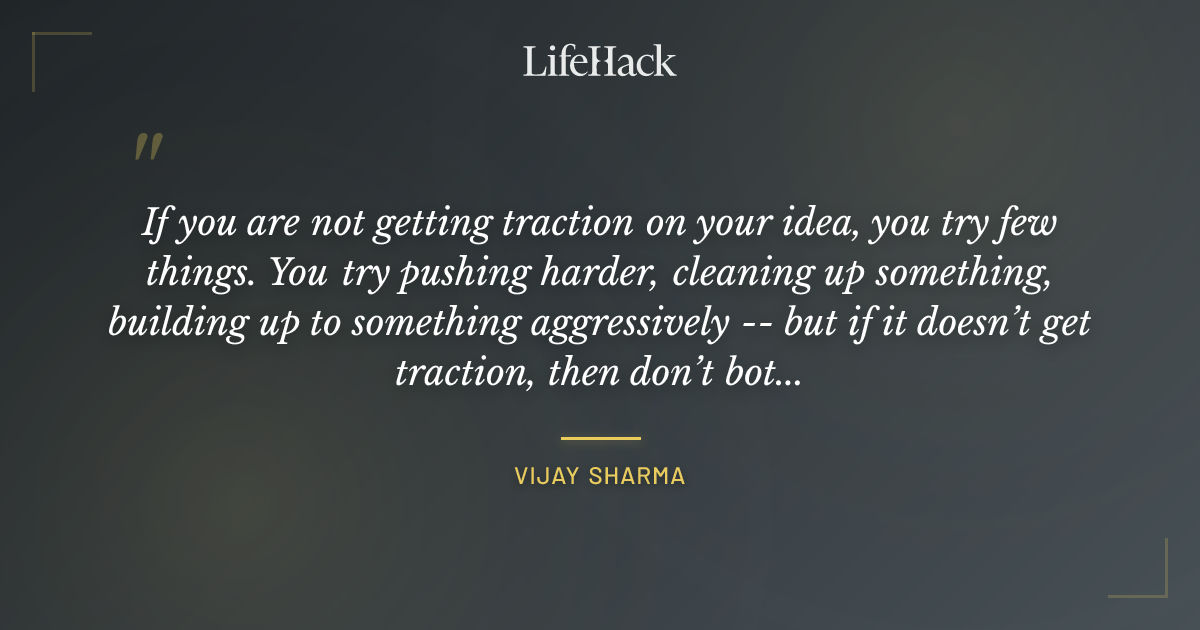 Quote by Vijay Sharma