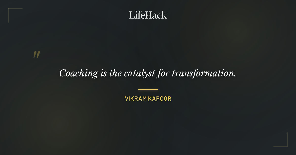 Quote by Vikram Kapoor