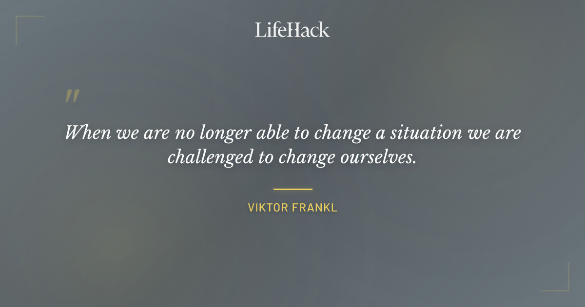 Quote by Viktor Frankl
