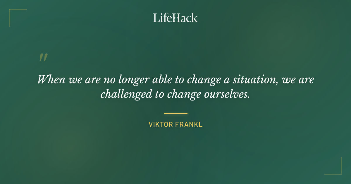 Quote by Viktor Frankl