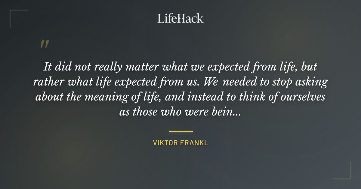 Quote by Viktor Frankl