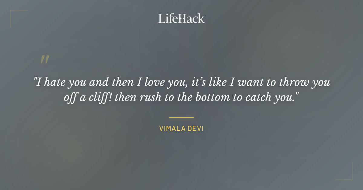Quote by Vimala Devi