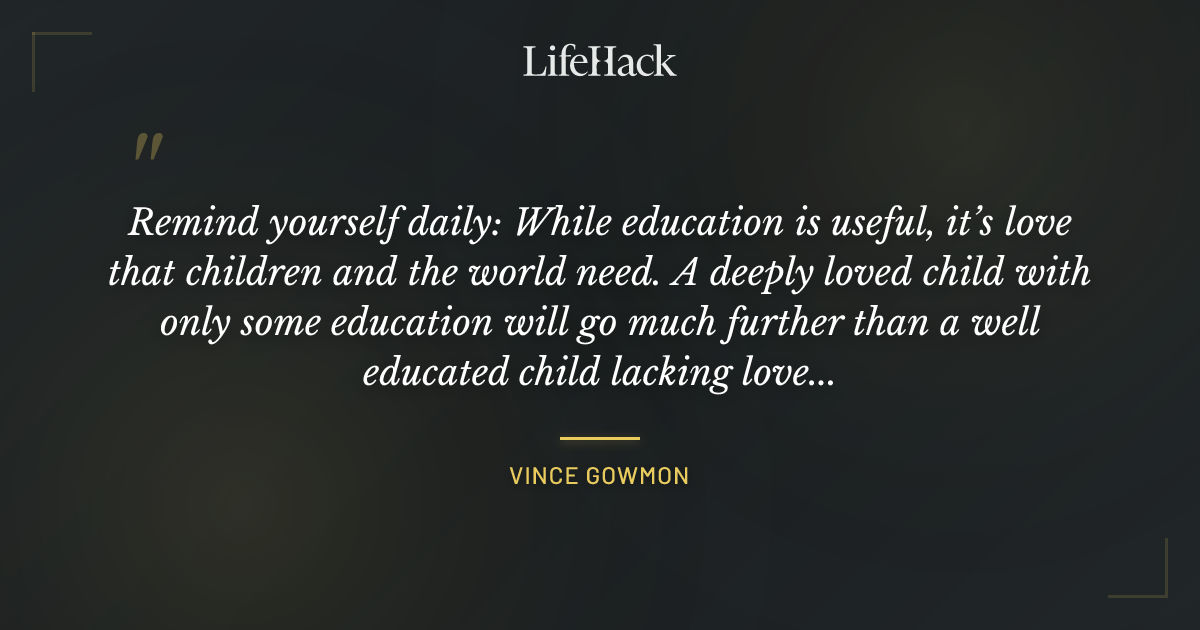 Quote by Vince Gowmon
