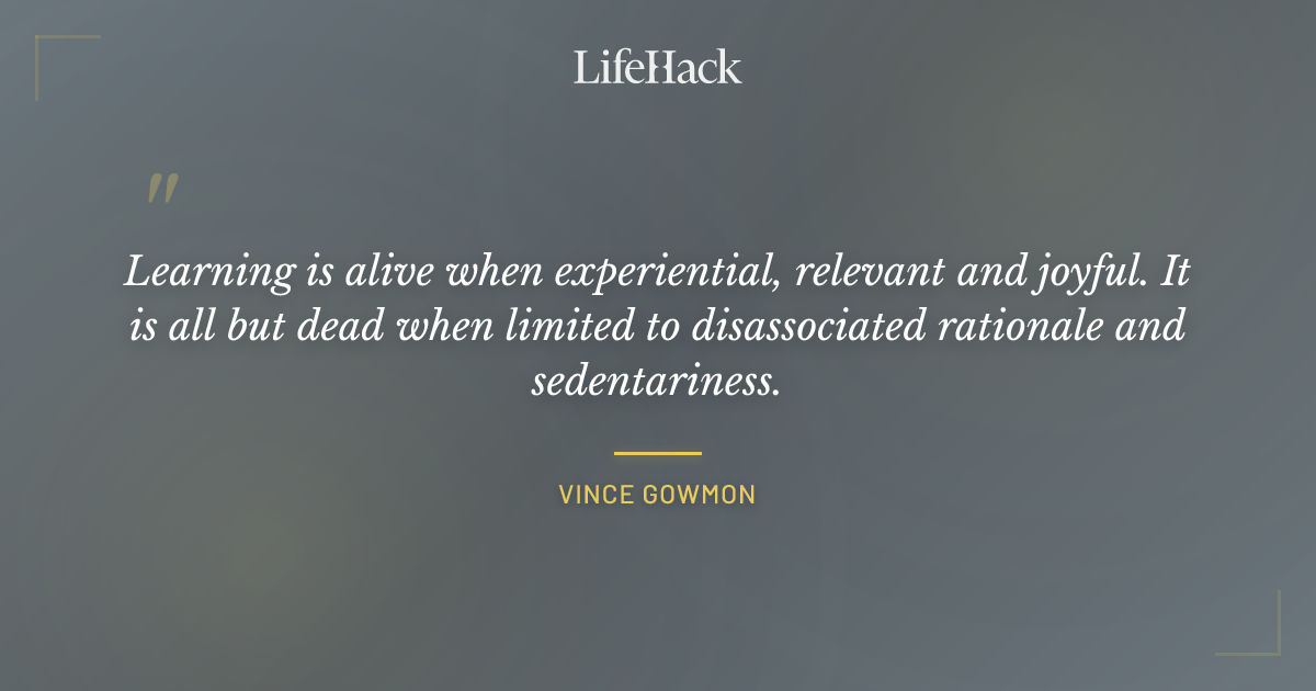 Quote by Vince Gowmon