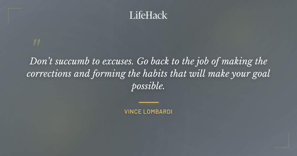 Quote by Vince Lombardi