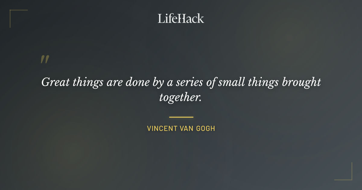 Quote by Vincent van Gogh