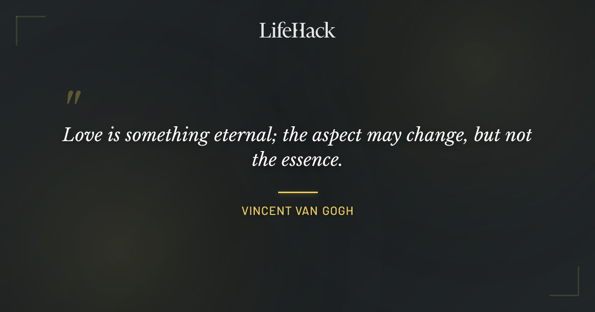 Quote by Vincent van Gogh
