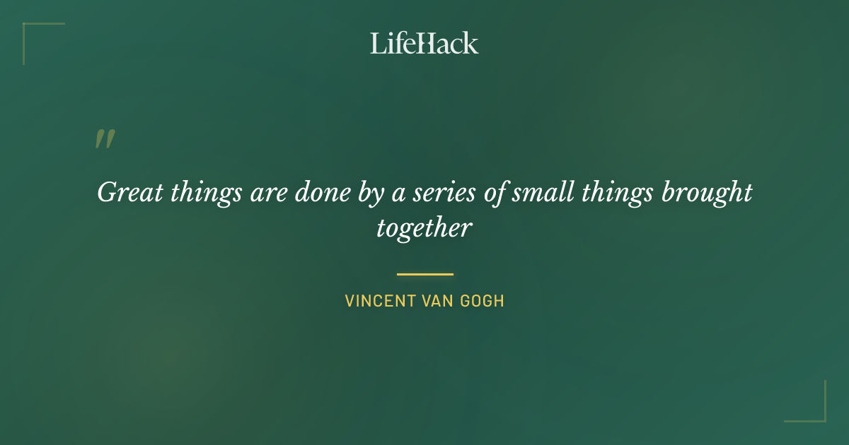 Quote by Vincent van Gogh